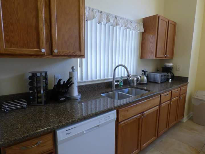 Kitchen appliances and worktops