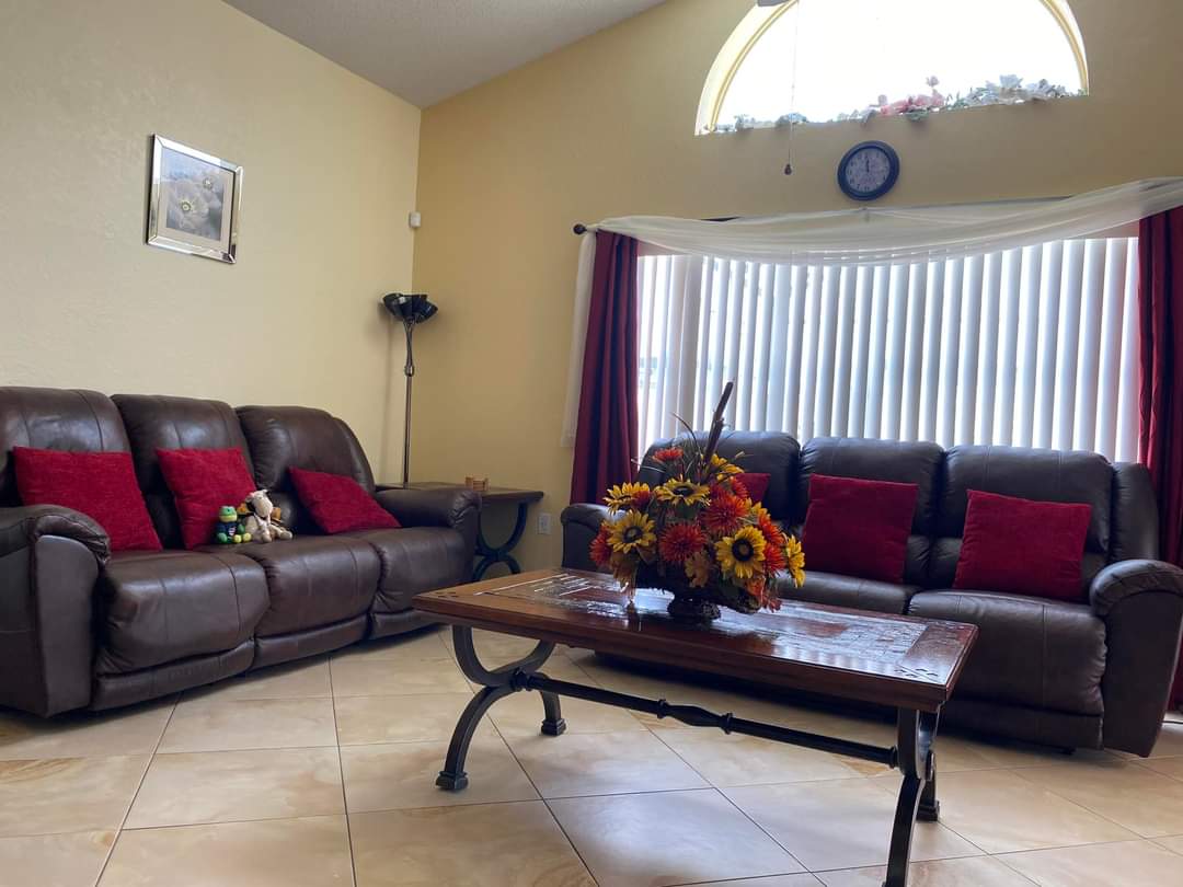 Villa lounge area
