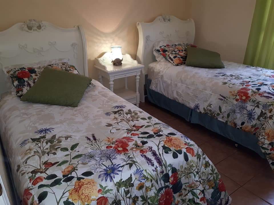 Twin bedroom with two single beds